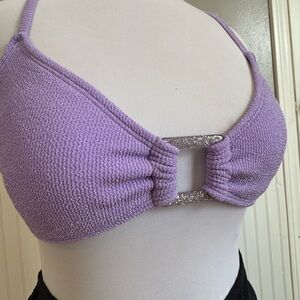 Sparkly Lavender Style bikini / Top